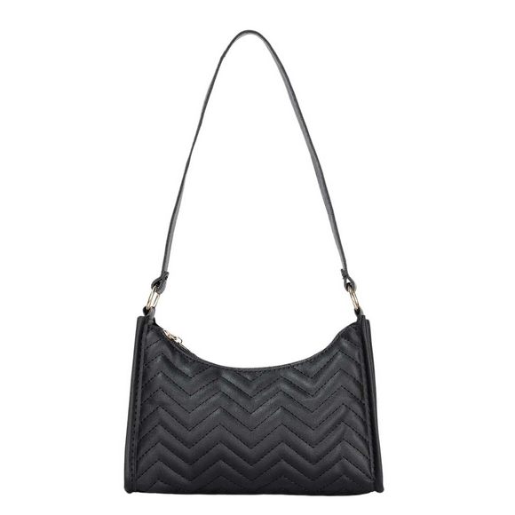 Geometric Quilted Handbag Minimalist Square Bags Clutch Purse Solid :D - Picture 1 of 6